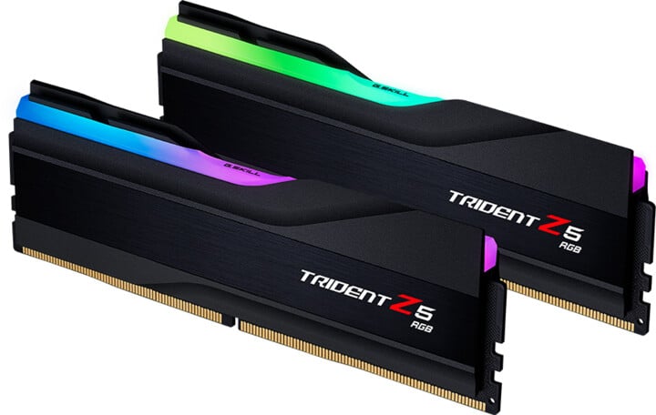 Module të memories G.Skill Trident Z5 RGB 64GB (2x32GB) DDR5 6400 CL32, të zeza