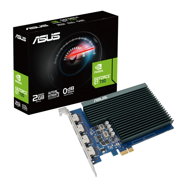 Kartelë grafike ASUS NVIDIA GeForce GT 730 (GT730-4H-SL-2GD5), 2GB GDDR5
