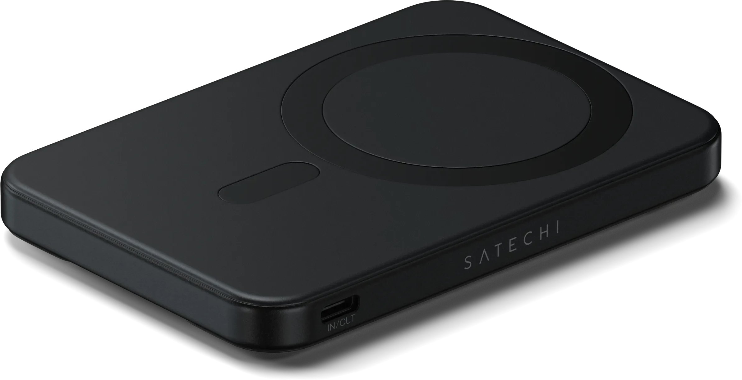 Power banka Satechi On-the-Go 5K, 5000mAh, безжично полнење, црна