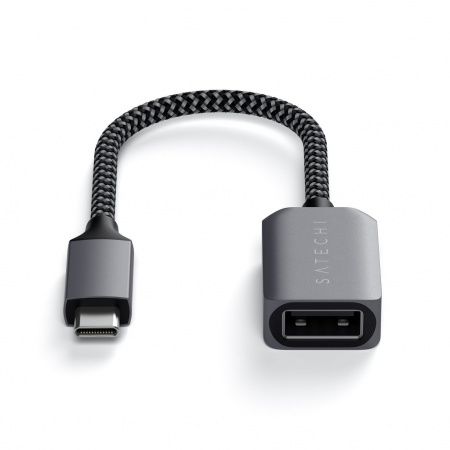 Përshtatës Satechi USB-C - USB-A 3.0, i hirtë