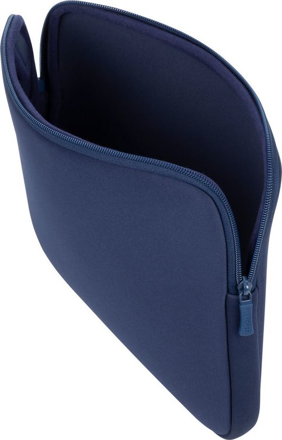 Заштитна футрола за лаптоп РИВАКЕЈС, 13\", мемори пена, црна темно сива