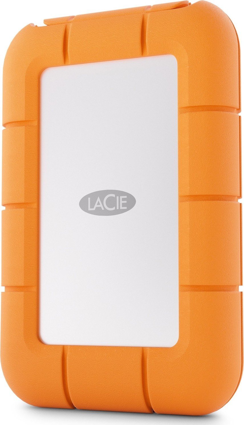 Надворешен SSD LaCie Rugged Mini STMF2000400, 2TB, USB C, сребрено портокалов
