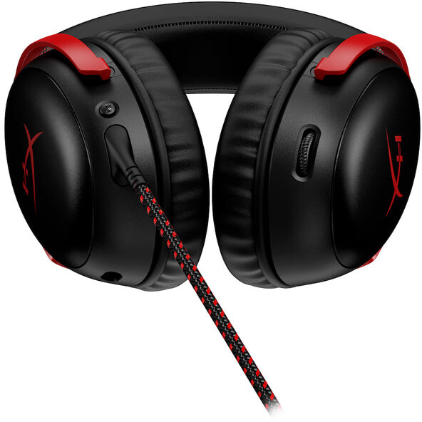 [OUTLET] Kufje HyperX Cloud III, të zeza/ kuqe