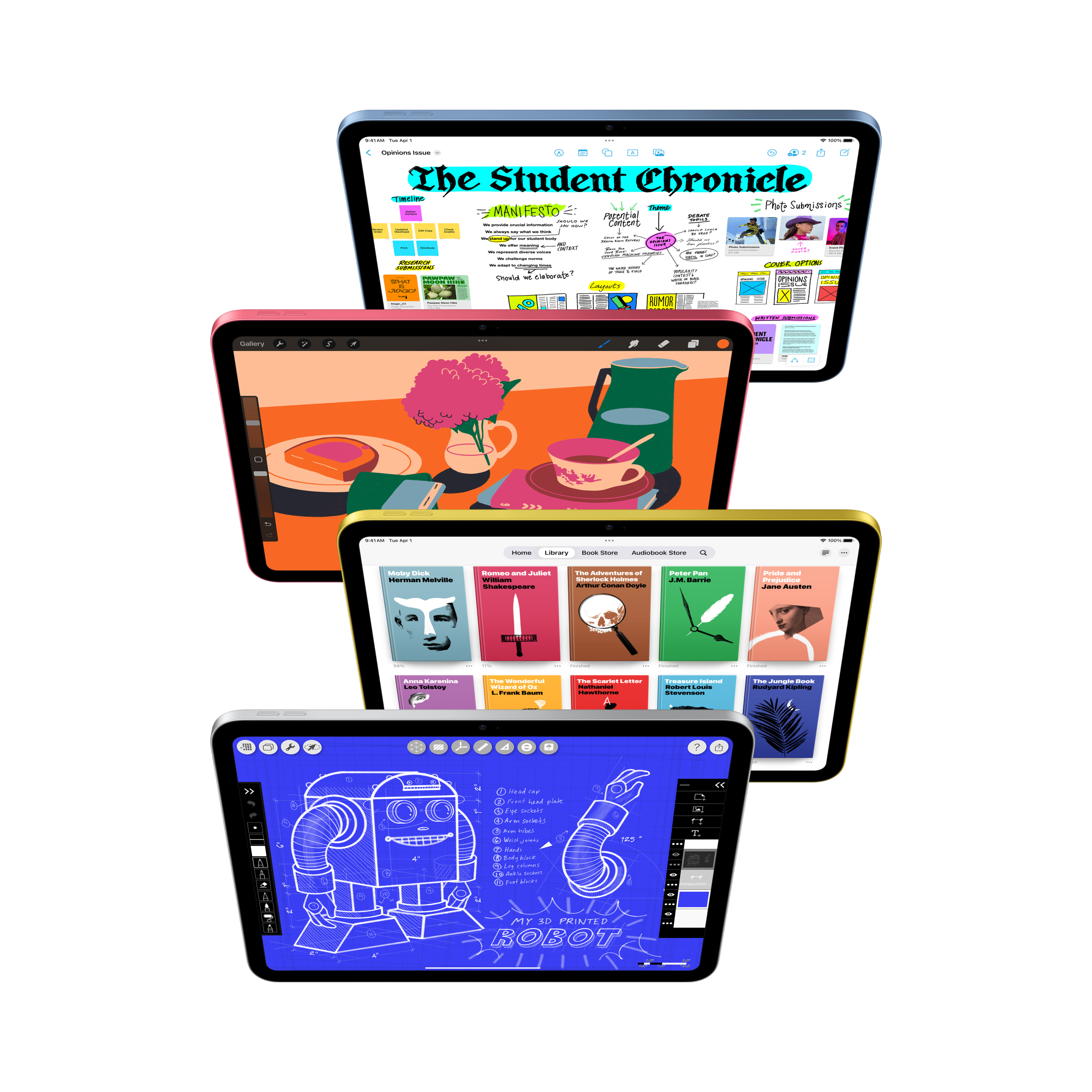 Apple iPad (A16), 11", Cellular, 512GB, Silver