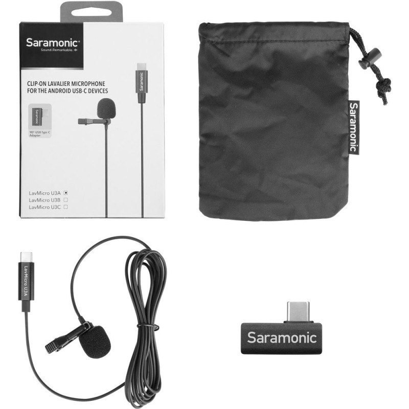 Saramonic LavMicro U3A Omnidirectional Lavalier Microphone