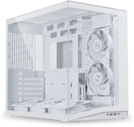 Kutia PC Lian Li O11 Dynamic Mini V2 Flow, mid tower kompakt, dy dhomëshe, e bardhë