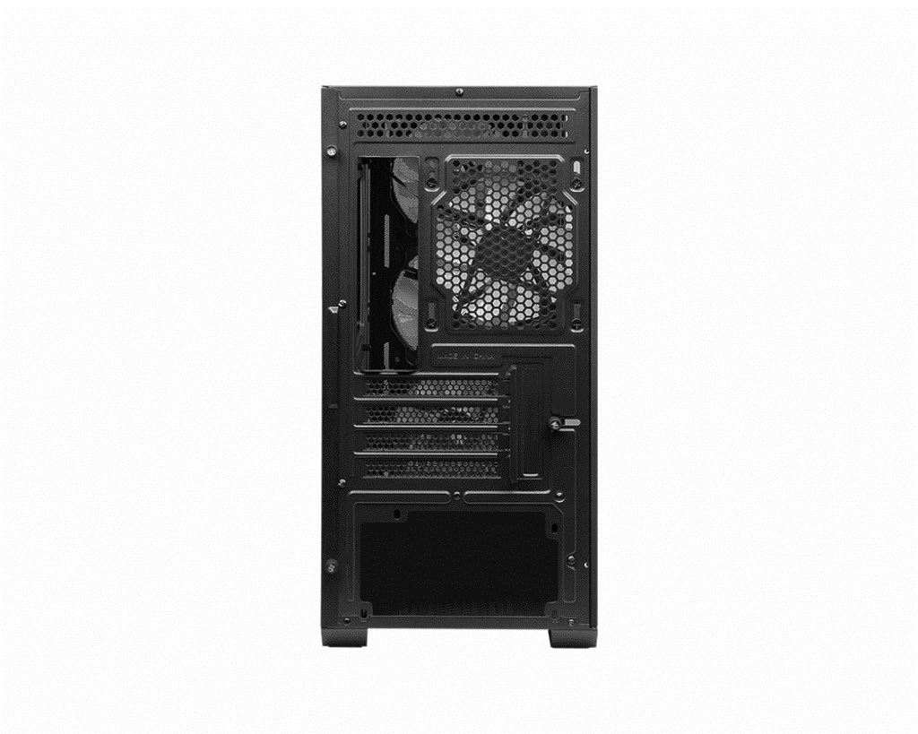 Kasë MSI MAG Forge M100A Micro Tower, transparente, e zezë