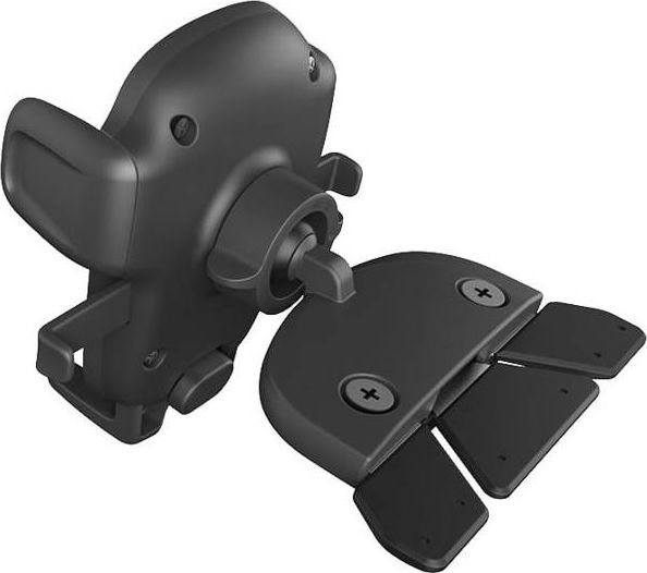 Mbajtës telefoni për makinë iOttie One Touch 5, montim në hapje CD, rrotullim 360°, i zi