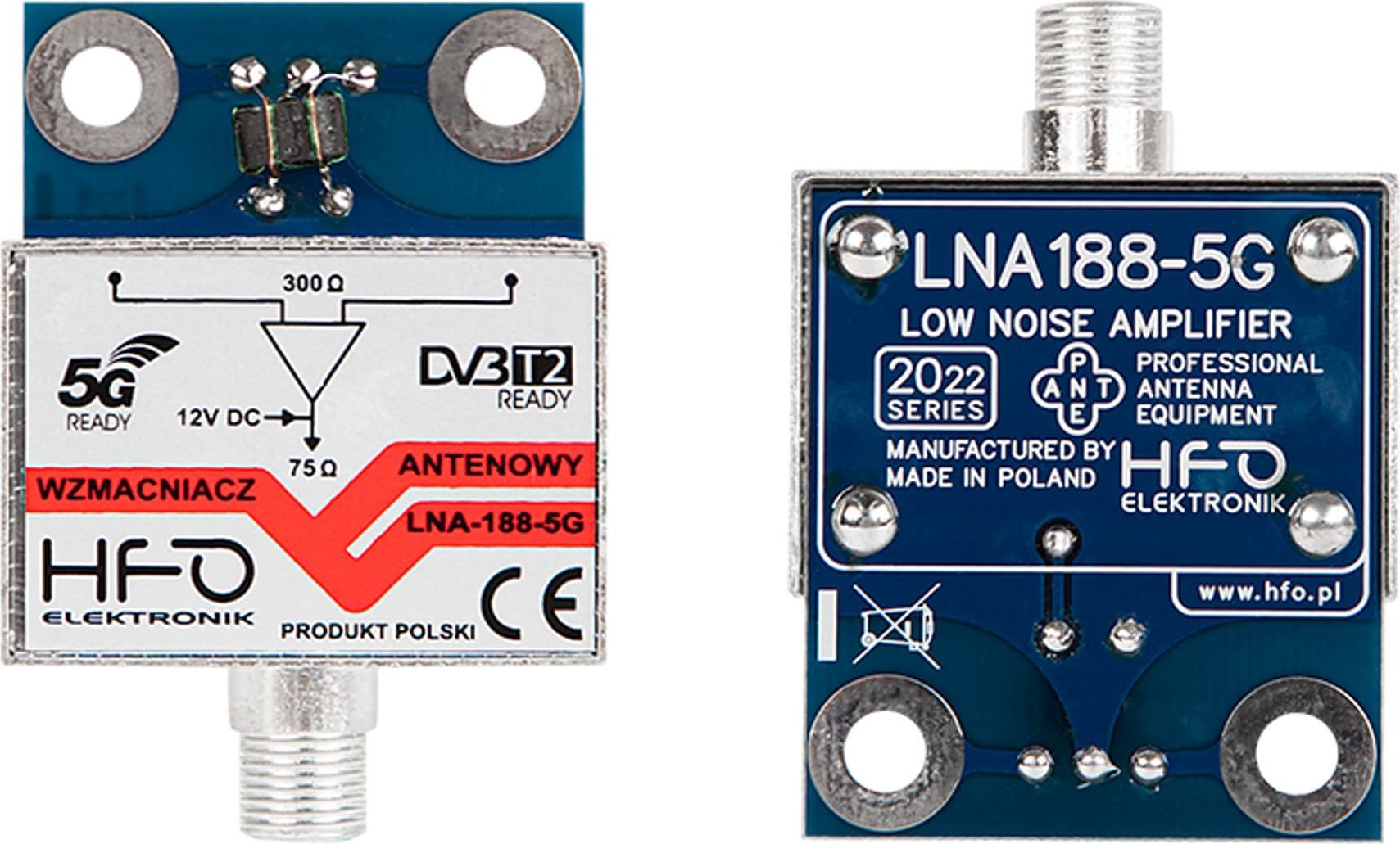 Amplifikator antene Opticum LNA-188, DVB-T2 5G, deri 150km, metalik