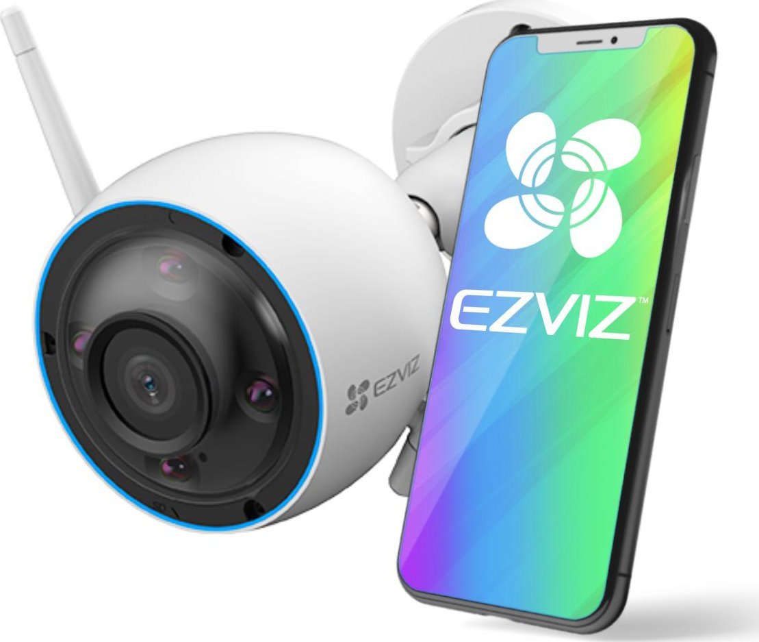 Kamerë IP Ezviz H3 3K, 5MP, WiFi, e bardhë