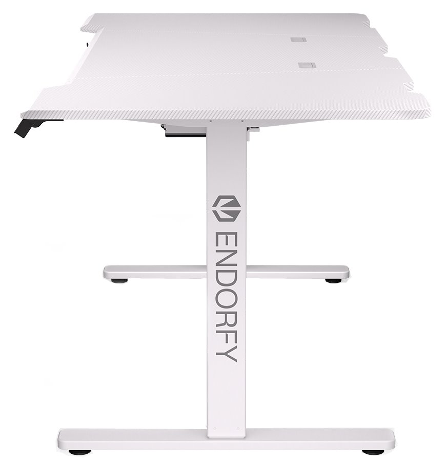 Tavolinë Endorfy Atlas L Electric, 150x78 cm, e bardhë 