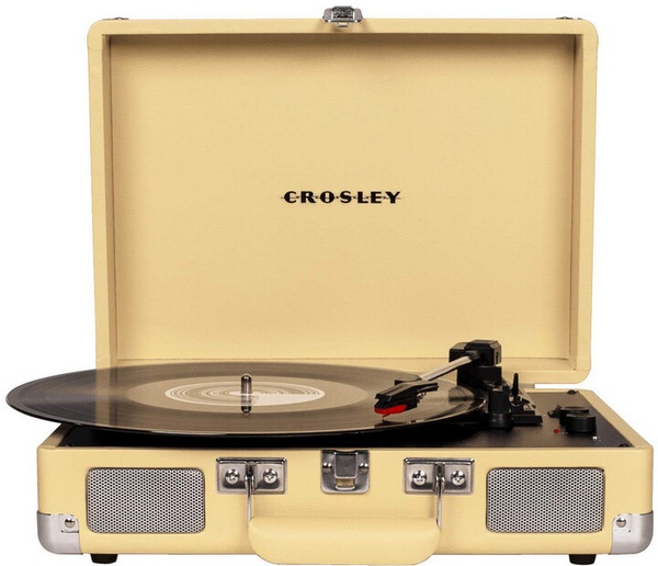 Gramafon Crosley Cruiser Deluxe, i verdhë