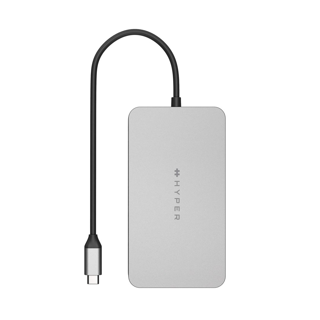 Qendër USB-C HyperDrive Dual 4K HDMI 10-në-1 për MacBook M1/M2/M3, e kaltër