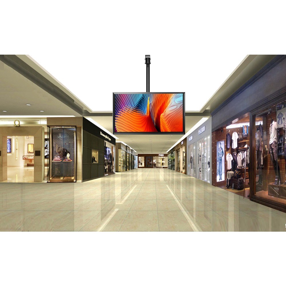 Mbajtëse tavani për TV Techly, 37-70", e zezë