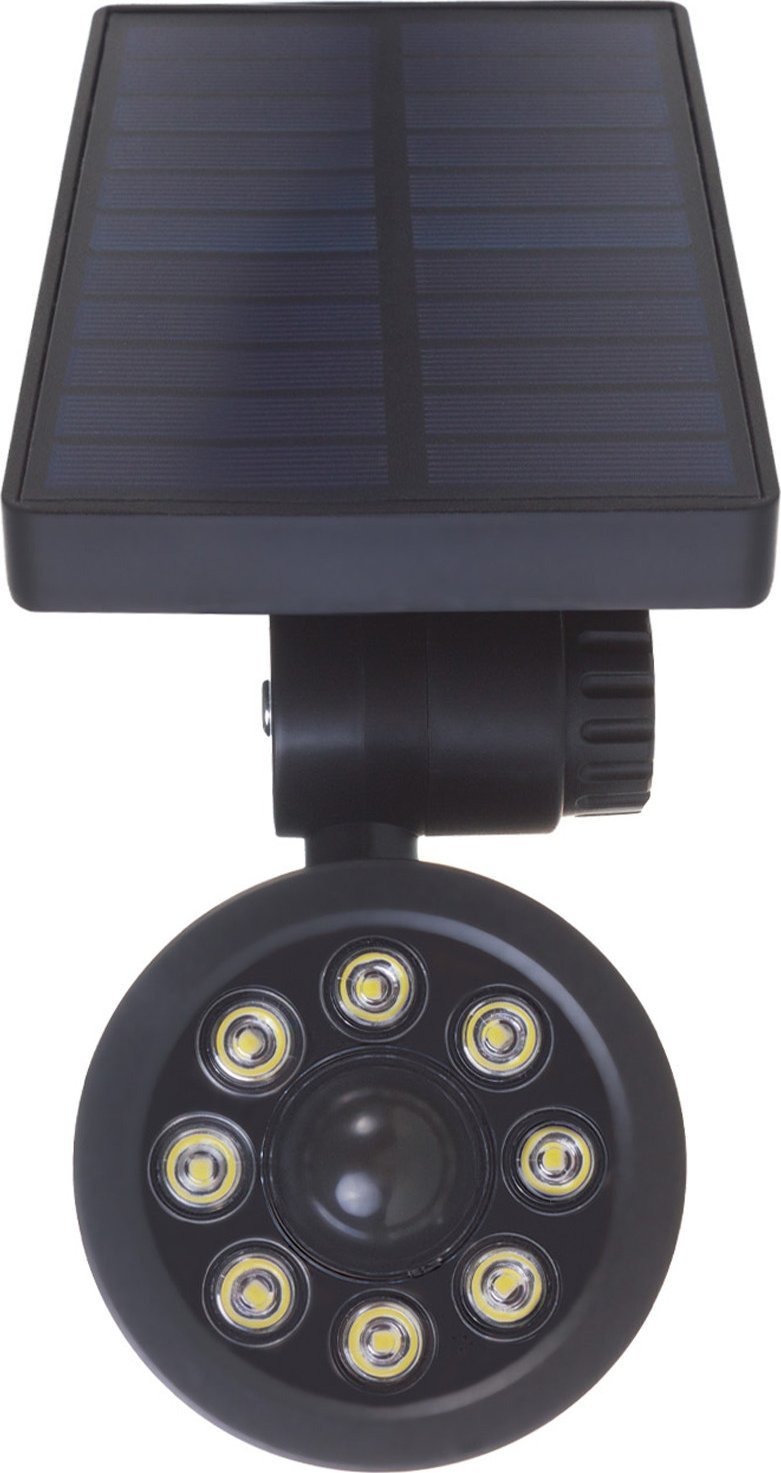 Kamerë sigurie false SOL1801S, diellore, me LED flash, e bardhë