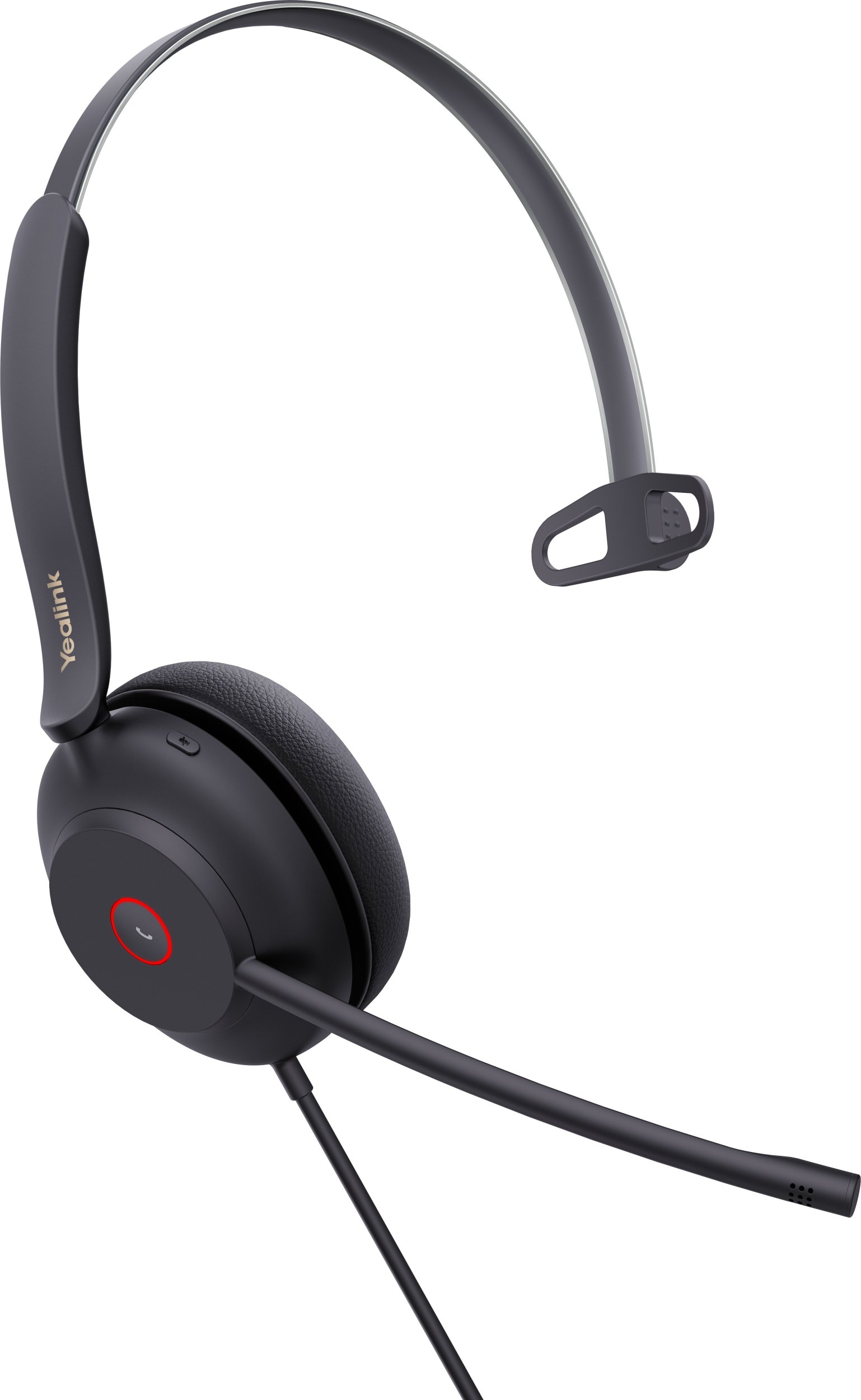 Kufje me kabllo Yealink UH37 Mono UC, USB C dhe USB A, të zeza