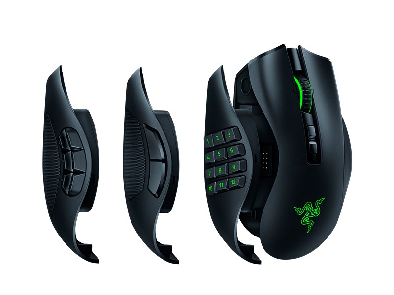 Maus Razer Naga Pro, Gaming, RF Wireless, i zi