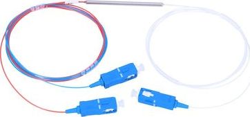 Kabllo rrjeti ExtraLink Splitter, 1: 2 PLC, 40:60 SC / UPC, 900 UM, 1m, shumëngjyrëshe