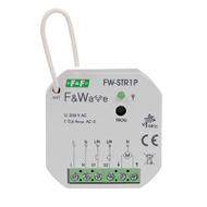 Modul për kontroll të roletave F&amp;F Roller Shutter Controller Radio, 85-265V AC/DC, për montim të fshehtë