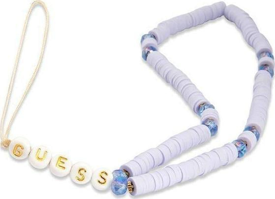 Varg për telefon Guess GUSTPEARU, koleksioni Heishi Beads, lilac