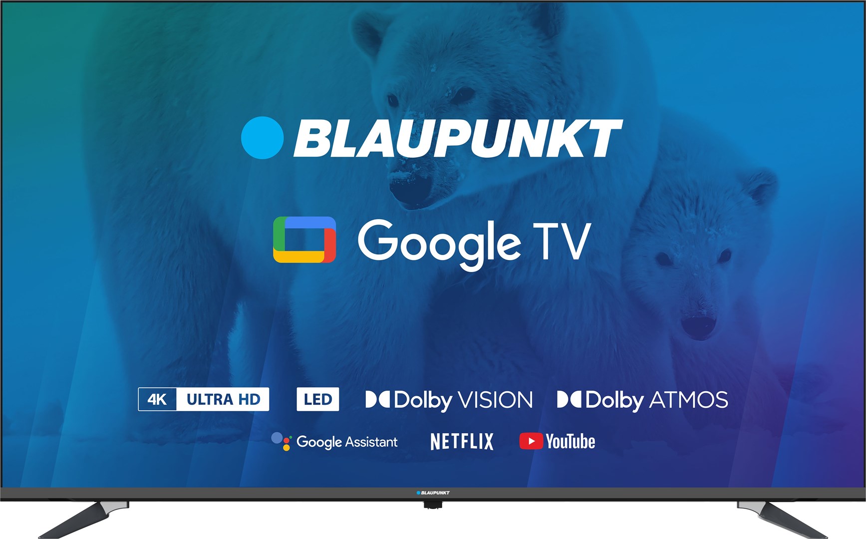 Televizor Blaupunkt 55UBG6000S Smart, 55" (139.7 cm), LED UHD, i zi