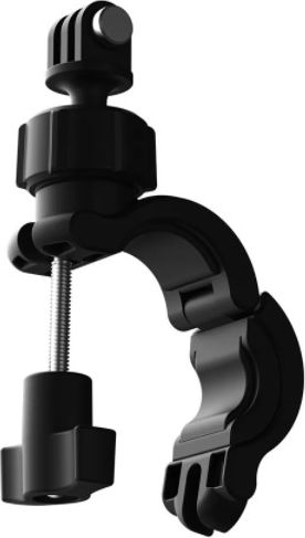 Mbajtëse biçiklete për kamera sportive Telesin DJ HBM 001, rrotullim 360°, çelik inox, e zezë