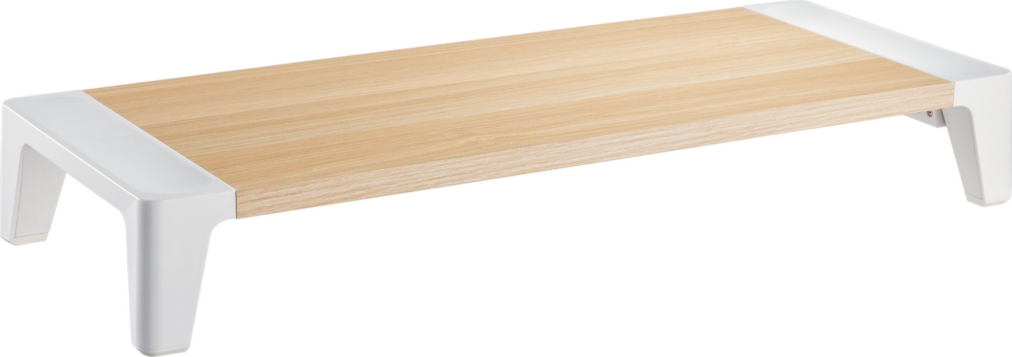 Bazament monitori InLine Stand Plus, 80mm, 2x USB 3.2 Gen1 dhe QC3, dru panje