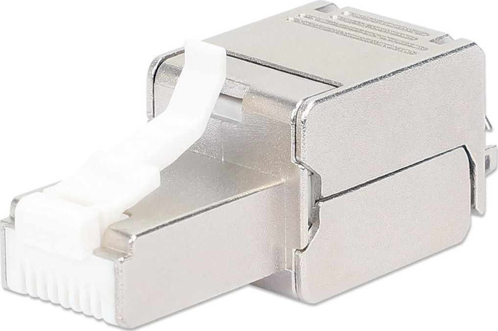 Prizë modulare RJ45 Intellinet 790796, Cat6 10G STP, vetë krimpuese, metalike