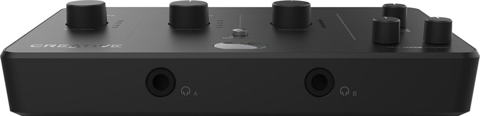 Ndërfaqe audio Creative Sound Blaster Live Audio A3, USB C, 24 bit 96 kHz, e zezë