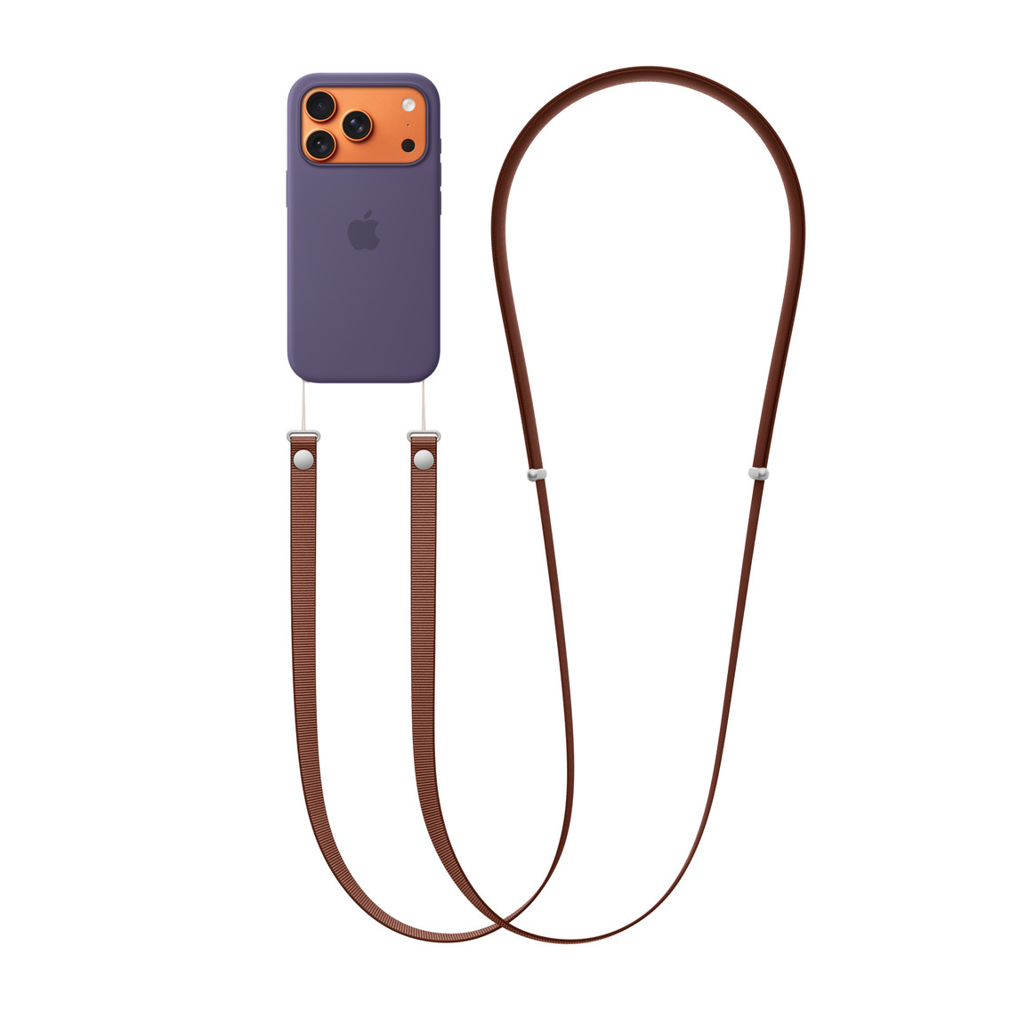 Apple Crossbody Strap, Sienna