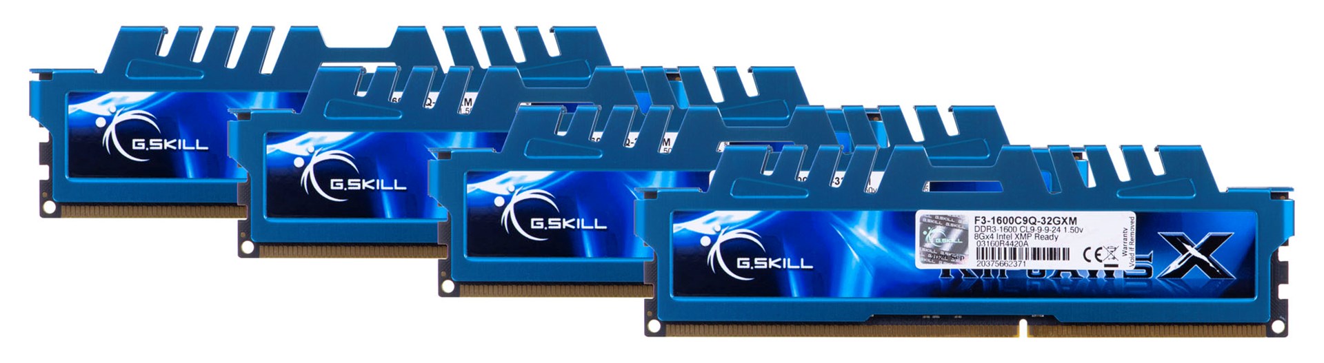 Memorie G.Skill RipjawsX, 32GB DDR3, 1600MHz