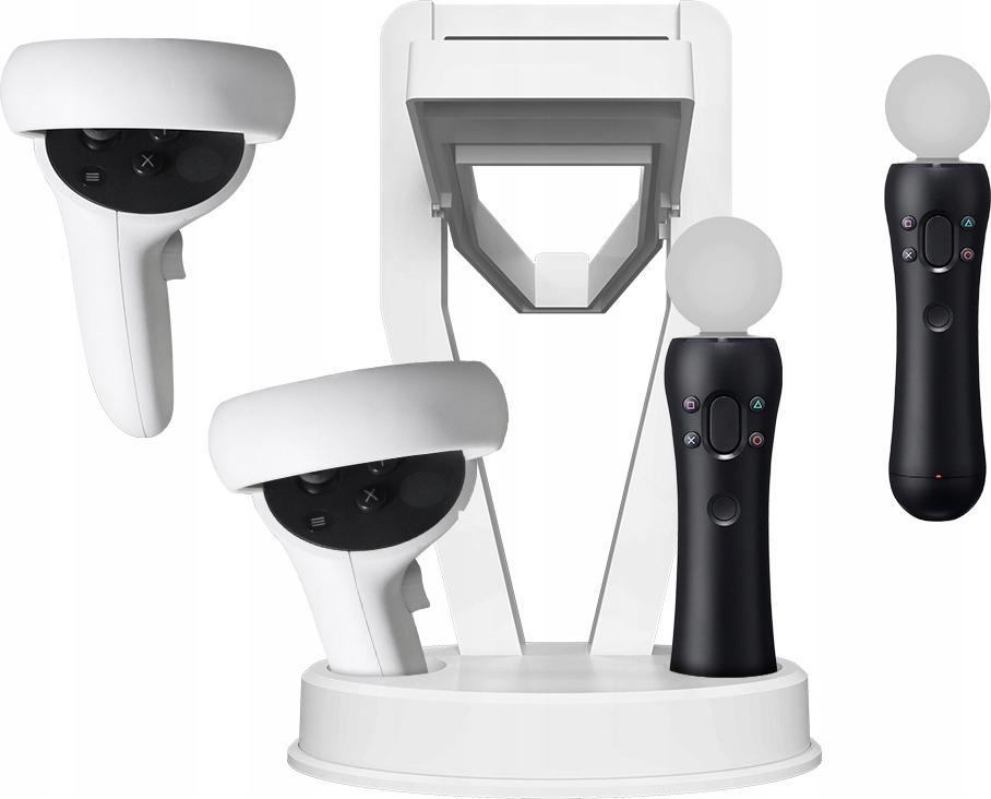 Stendë VR JYS JYS OC002, për Oculus Quest 2 dhe PS VR2, plastike, e zezë