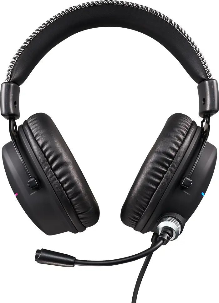 Kufje gaming Acer Nitro Headset II NHW200, me kabllo 3.5 mm, RGB, të zeza