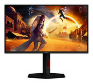 Monitor gaming AOC G4 25G4KUR, 24.5", Full HD, 420Hz, i zi me të kuqe