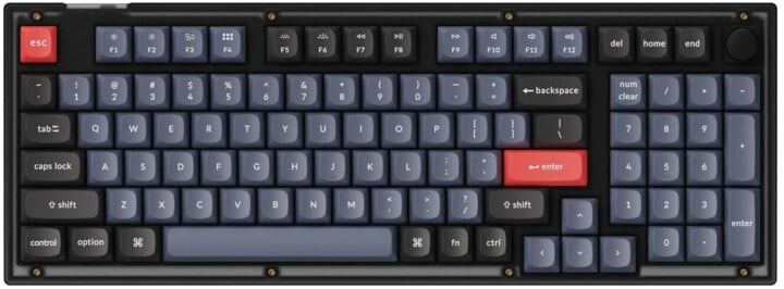 Tastierë Keychron V5, Keychron K Pro Brown, Hot-swap, US, e zezë