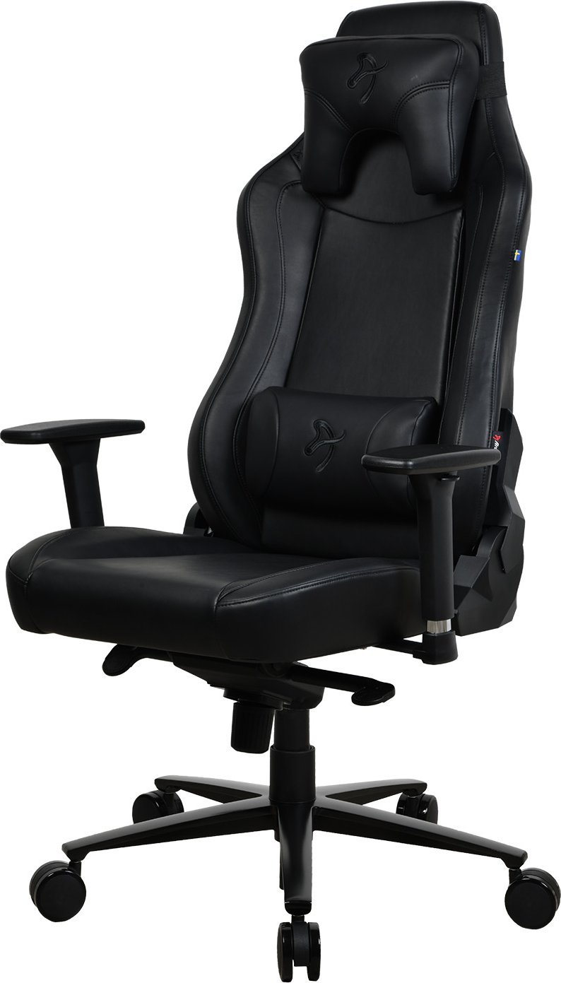 Karrige gaming Arozzi Vernazza Pure Black, Soft PU, ergonomike, e zezë