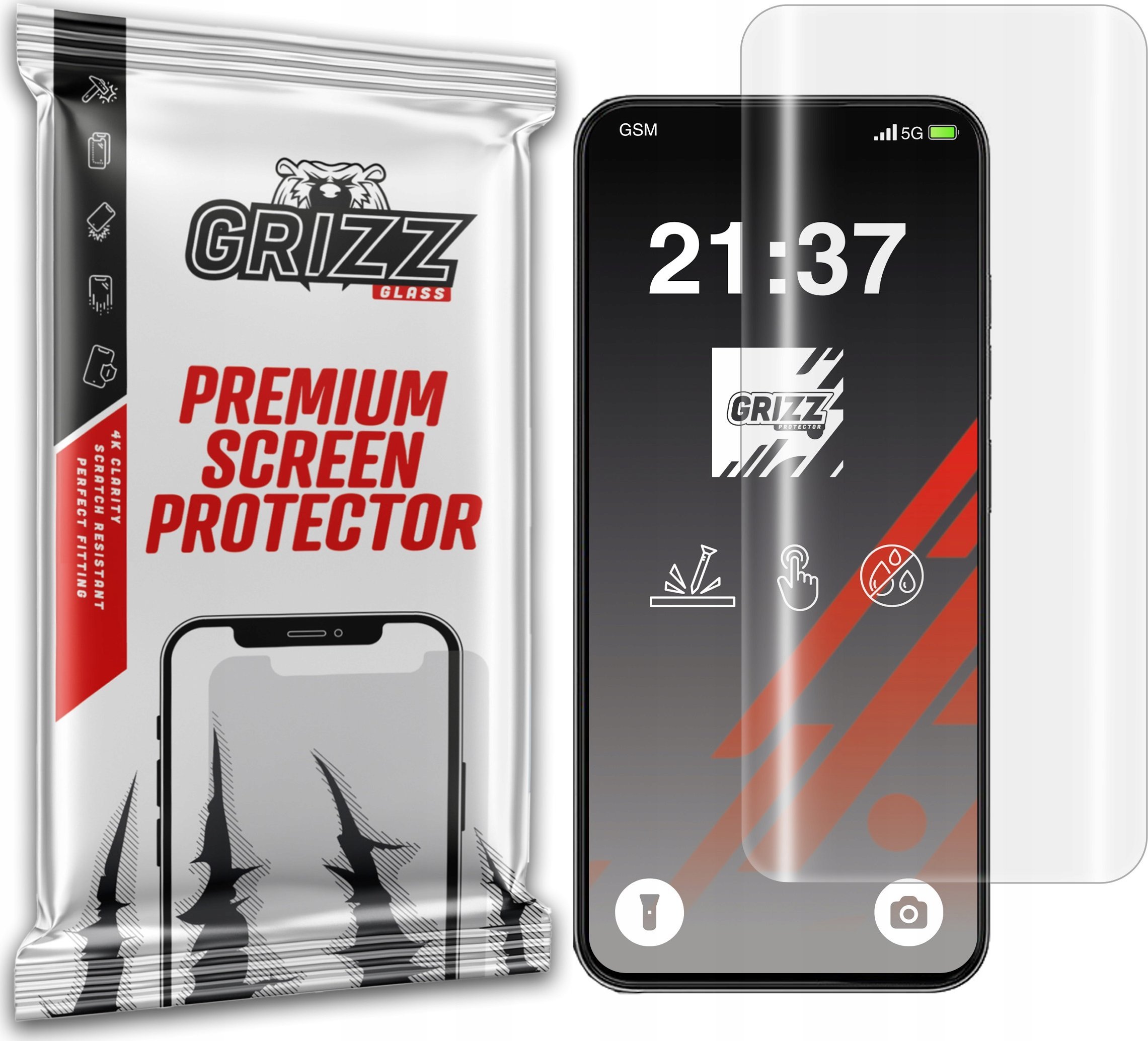 Folie mbrojtëse Hydrogel për Tecno Pop 9 5G, transparente