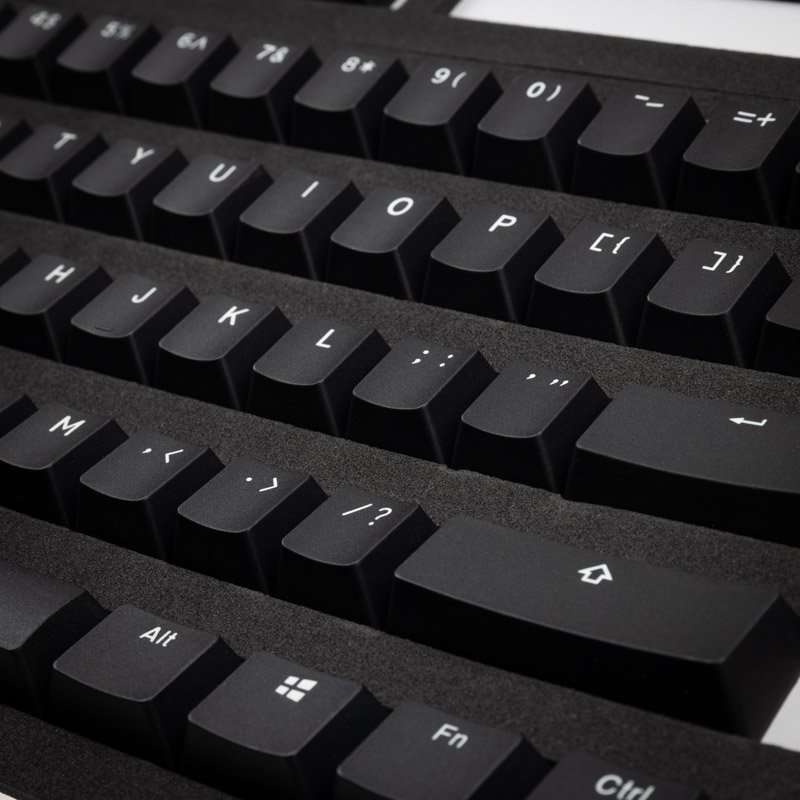 Set keycap Ducky Phantom Black, PBT Double Shot, 108 taste, US layout, i zi