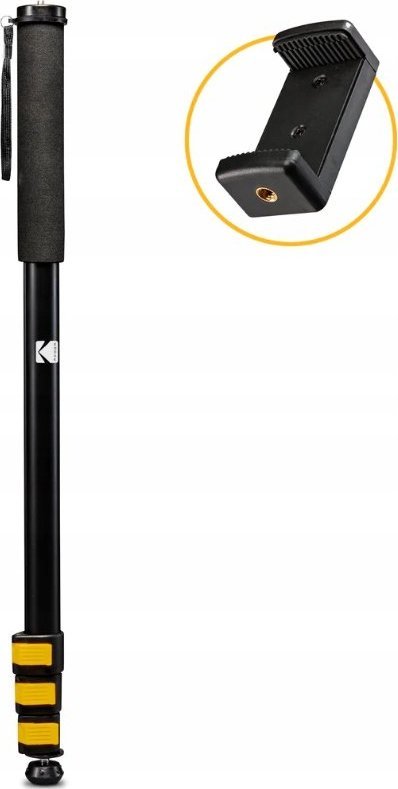 Monopod për kamerë Kodak PhotoGear, 21"-72", alumin, portokalli