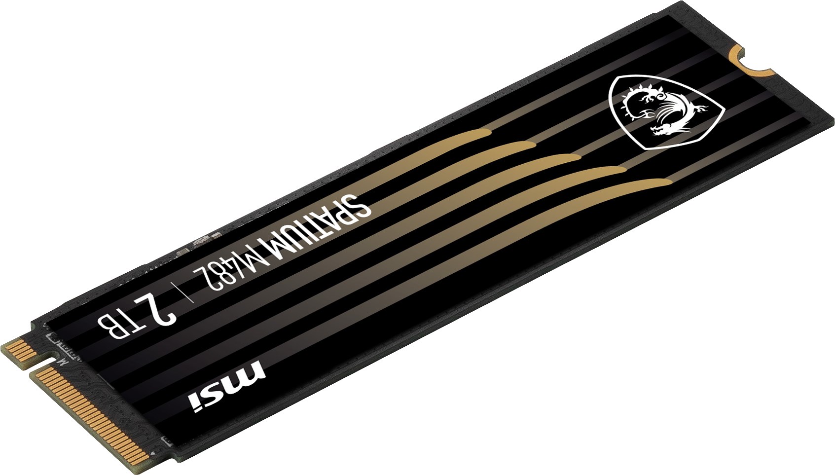 Диск SSD MSI SPATIUM M482, 2TB, PCIe 4.0 NVMe, црн