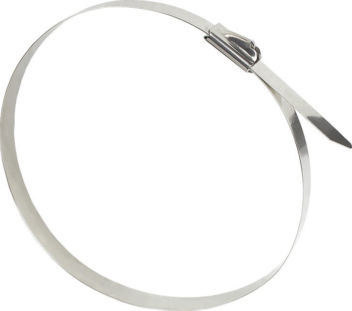 Lidhëse kabllosh Alcasa KAB-E50X79, çelik inox, 50cm, 20 copë