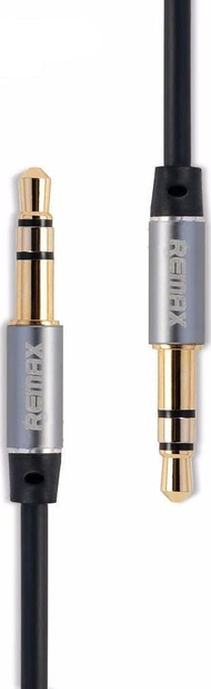 Kabllo audio Remax AUX, 1m, 3.5mm mini jack, i zi