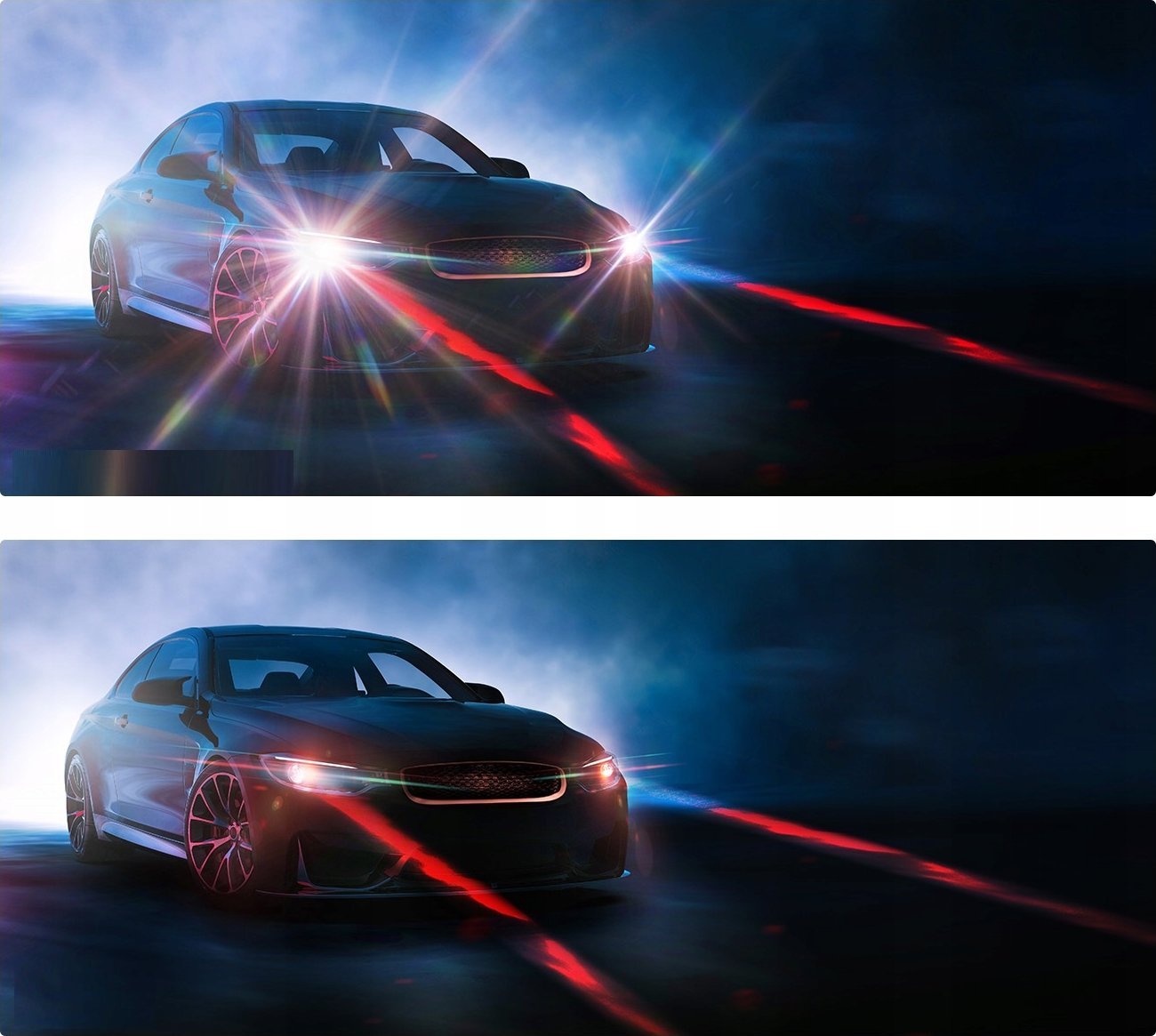 Фотографски филтер Кеј енд Еф НАНО-Б СтарЛајт Глер KF01.2686, ефект повеќебојни блесоци, 82mm