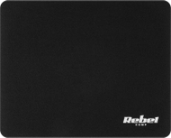 Mouse pad Rebel KOM1190, sipërfaqe pëlhure, pjesë gome kundër rrëshqitjes, i zi