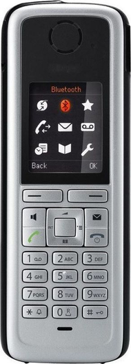 Telefoni DECT Unify OpenStage M3 Ex, ekran 1.8" TFT, Bluetooth, i zi argjendtë