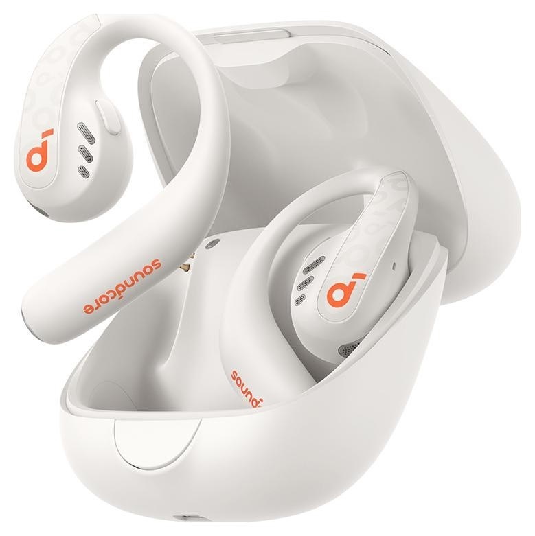 Kufje wireless Soundcore by Anker AeroFit Pro, IPX5, të bardha