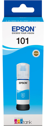 Боја за принтер Epson C13T03V24A, EcoTank 101, цијан