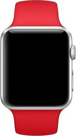 Rrip silikoni Mercury për Apple Watch 44mm, i kuq