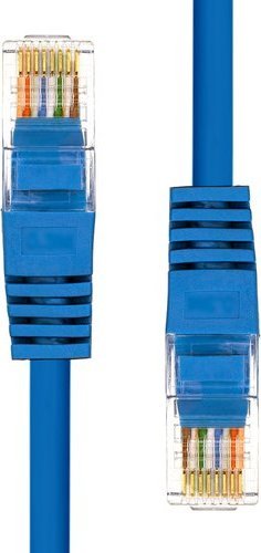 Kabllo rrjeti ProXtend UTP CAT5e, 0.5m, RJ45, blu