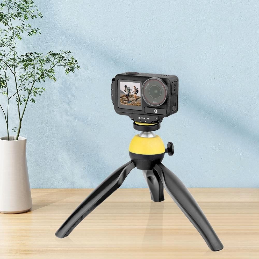 Рамка за монтирање PULUZ Rail Cage PU768B, 1/4\", за DJI Osmo Action 5 Pro и 4, за ГоПро